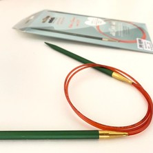 Addi Misinalı Şiş 80 cm Misinalı Şiş Yılbaşı Tasarımlı Özel Seri 6 mm