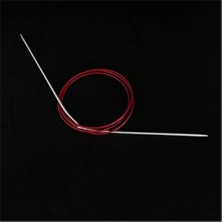 Knitme 100 cm Renkli Misinalı Şiş 6 mm