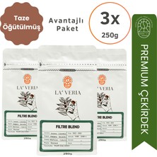 La'veria La' Veria Avantajlı Filtre Kahve Paketi 3X250 G – Avantajlı Paket Filtre Blend