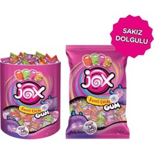 DURUKAN Jox Durukan Barrel Candy Gum 1000 Gr Asetat Kutu Sakız Dolgulu Şeker