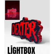 Dexter Morgan/lıghbox/ışık Kutusu Dekor/süs