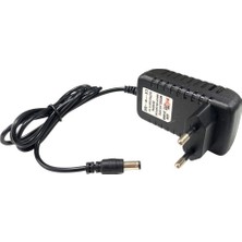 Hightek HT-1512 24VOLT 1AMPER Plastik Kasa Priz Tipi Adaptör 5.5x2.5mm Uçlu