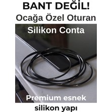 Simux Ankastre Ocak- Indüksiyon Ocak- Sızdırmaz Silikon Conta – Bant Değil, Çıkarılabilir & Yıkanabilir – 60-75 cm Ocak Uyumlu Ankastre Ocak- Indüksiyon Ocak Kenar Silikonu