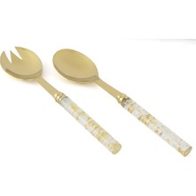 Mikasa Moor Gold Epoksi  Salata Servis Seti