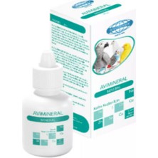 Biyoteknik Avimineral Muhabbet Kuşu ve Papağan Mineral Çözeltisi (Tüy, Kemik ve Yumurta Gelişimi Destekleyici Damla)