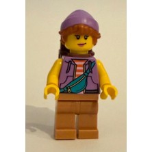 Orjinal LEGO Minifigür Backpacker