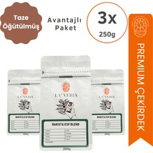 La'veria La' Veria Tanışma Paketi 3X250 G – Avantajlı Paket Barista Espresso Blend