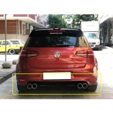 Tuning Vadisi Golf 7 Oettinger Arka Ek Difüzör (Plastik) 2012 2017 Arası Boyasız