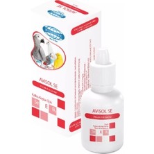 Biyoteknik Avisol-Se Kuş Vitamini 30 ml (Üreme Destekleyici, E Vitamini ve Selenyum Üretim Damlası)