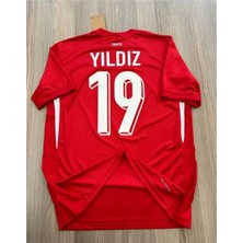 Kenan Yıldız Türkiye Milli Takımı Deplasman Yetişkin Taraftar Forması (Red)