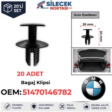 Silecek Noktası Bmw Bagaj Klipsi 20 Adet 51470146782