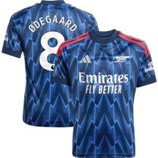Arsenal 2025-26 Yeni Sezon Martin Ødegaard Deplasman Forması (Newblue)