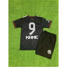 B.a.y.e.r.n M.ü.n.i.h 2025/26 Yeni Sezon Harry Kane Alternatif Çocuk Forması (Black)