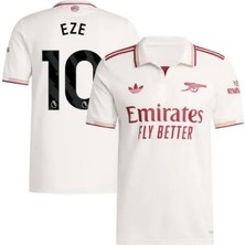 Arsenal 2025/26 Yeni Sezon Eze Deplasman Forması (Beyaz)