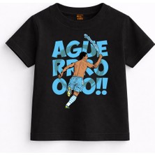 Rabona Fashion Sergio Agüero Son Dakika Tişört Yetişkin ve Çocuk Beden ( Seçenekli )