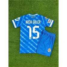 Real Madrid 2025/26 Yeni Sezon Arda Güler Alternatif Çocuk Forması ( Blue)