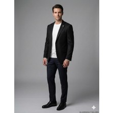 Centilmen Mcr Slim Fit Keten Karışımlı Blazer Ceket 41495