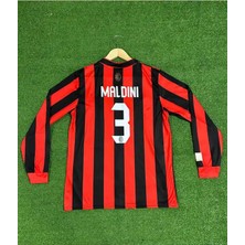 Milan 125.YIL Paolo Maldini Uzunkol Nostalji Forması