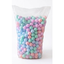Wellgro 8 cm Top Havuzu Topu 500 Adet Pembe, Lila, Mint, Mavi