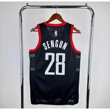 H.o.u.s.t.o.n Rockets 2025 Alperen Şengün Basketbol Forması (Black)
