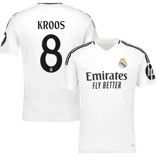 Real Madrid 2024-25 Yeni Sezonu Toni Kroos Yetişkin Iç Saha Forması