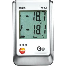 Testo 0572 1752 175T2 2 Kanallı Sıcaklık Veri Kaydedici, Dahil