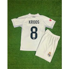 Real Madrid 2025/26 Yeni Sezon Toni Kross Iç Saha Cocuk Forması