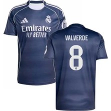 Real Madrid 2025/26 Yeni Sezon Valverde Deplasman Forması (New)