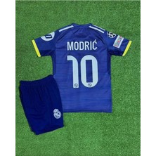 Real Madrid 2025/26 Yeni Sezon Şampiyonlar Ligi Luka Modric Alternatif Çocuk Forması