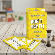Yefking Yasaklı Kelime Oyunu Don't Say It! Çocuklar - Eğlenceli Kart Oyunu