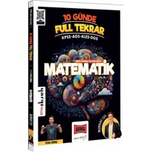 Akm Kitap Kpss Ales Dgs Ags 10 Günde Full Tekrar Matematik Video Çözümlü ve Konu Özetli Yargı Yayınları