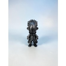 Craftel Naruto Obito Figür Uchiha Maskeli Savaşçı Gümüş Kaplamalı Aksiyon Figürü 10CM