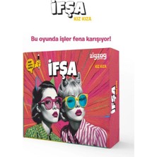 Yefking Ifşa Kız Kıza Eğlenceli Kart Oyunu