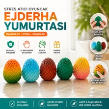 NeoHobi Stress Giderici Oyuncak  Ejderha Yumurtası, Kozalak Tasarımlı Stres Topu