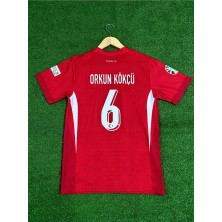 Türkiye Euro 2024 Yunus Akgün Yetişkin Forması (Kırmızı)