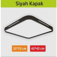 Erbay 43X43 Sıva Üstü LED Armatür Dekaratif Tavan Armatür Beyaz Işık