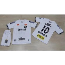 Santos 2024/25 Yeni Sezon Neymar Jr Özel Çocuk Forması (10)
