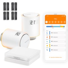 Netatmo Akıllı Wifi Radyatör Termostatları, Radyatörleri Kontrol Etmek (Kendi Isıtma Sisteminiz Olmadan), Enerji Tasarrufu Sağlamak ve Konforu Artırmak Için Başlangıç ​​paketi, Nvp-Amz