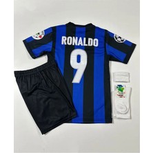 Inter Ronaldo Nazario Nostalji Çocuk Forması 4'lü Set