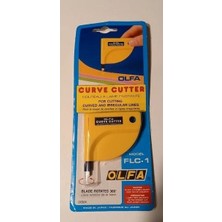 Olfa Flc-1 Curve Cutter 360° Döner Bıçaklı Eğri Kesici