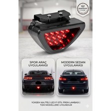 Autobase F1 Arka Stop Ledi Çakarlı Fren Lambası 12V