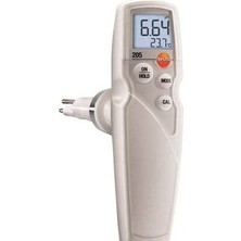 Testo - 205 Başlangıç ​​seti - 0563 2052 - Yarı Katı Ortamın Sıcaklığının Hassas Ölçümü Için Sıcaklık Ölçüm Cihazı