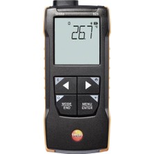 Testo - 925 - 0563 0925 - Isıtma, Havalandırma ve Iklimlendirme Sistemlerinde Sıcaklık Izleme Için Uygulama Bağlantılı Te Tip K Için Sıcaklık Ölçüm Cihazı