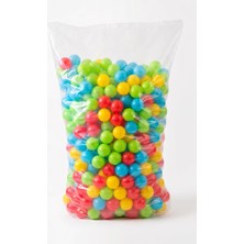 Wellgro 8 cm Top Havuzu Topu 500 Adet Mavi, Kırmızı, Sarı, Yeşil