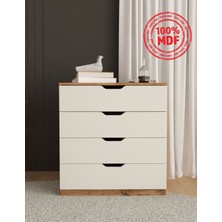 T&B Nova 4 Çekmeceli Şifonyer - Tamamı Mdf