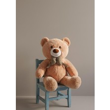Toyaso Büyük Boy Yumuşak Papyonlu Oyuncak Ayıcık Peluş 90 cm