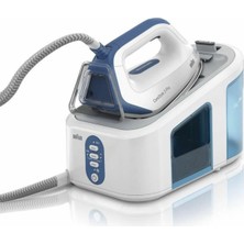 Braun Carestyle 3 IS3157BL, Buharlı Ütü, Buhar Basıncı 125 G/dk, Şok Buhar 460 G/dk, Eloxal Plus Taban, Freeglide 3d, Dikey Ütüleme, Büyük Su Haznesi 2 L, 6,8 Bar, 2400 W, Mavi