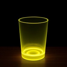 Motto Ticaret Partyglow Neon Sarı Bardak 8.5 x 10.5 cm