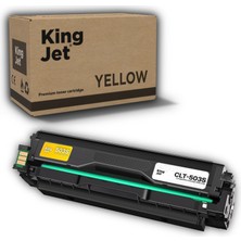 Kingjet Samsung Uyumlu CLT-Y503S Standart Kapasiteli Sarı (Yellow) Çipli Muadil Toner | SL-C3010FR
