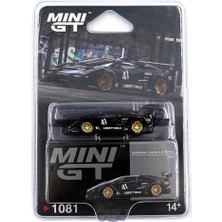 Mını Gt Mini Gt 1/64 Lamborghini Countach Lb-Works Black - Blister Paket MGT01081-BL